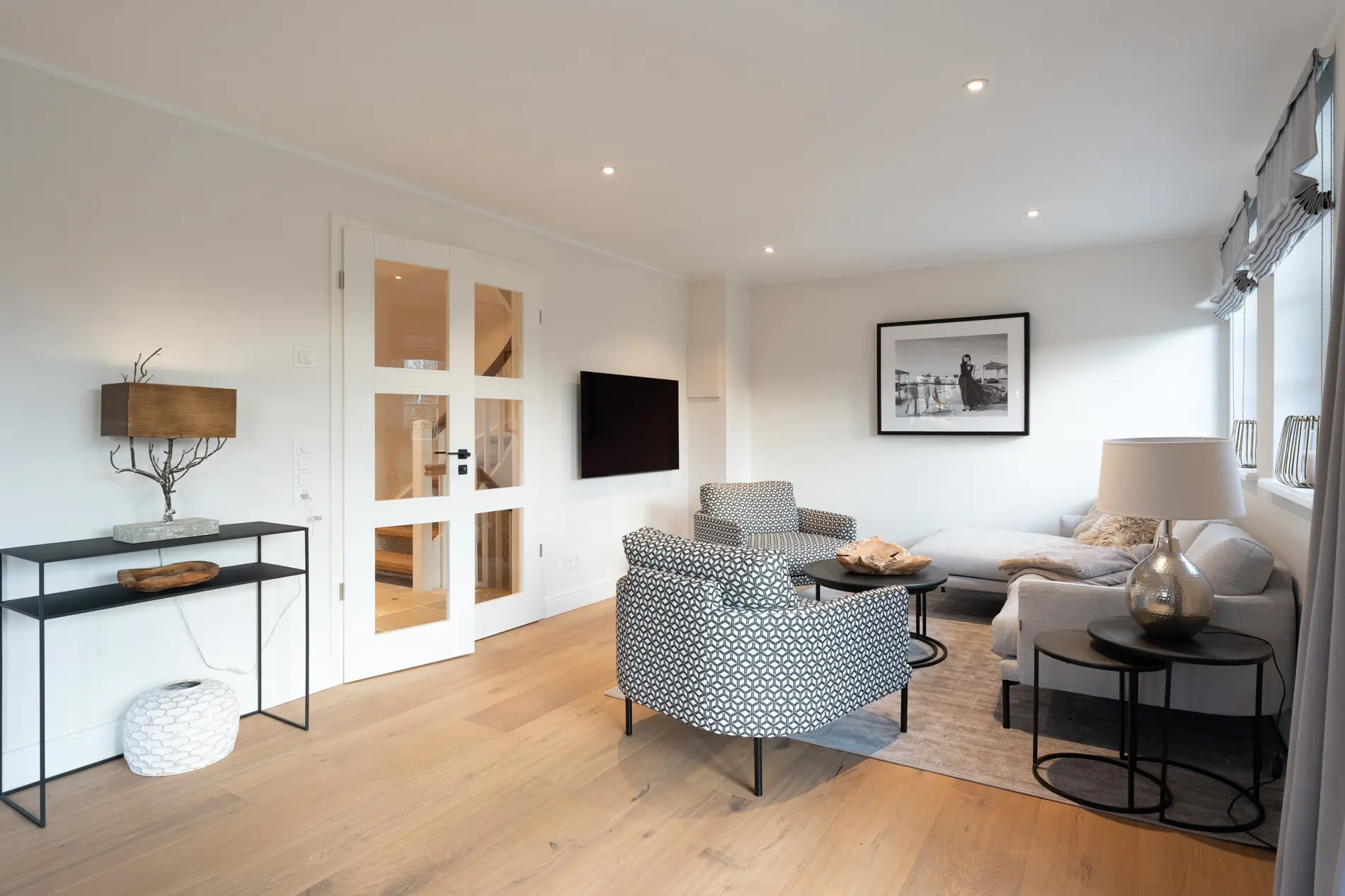 Exklusives Wohnen auf Sylt! Luxuriöse Doppelhaushälfte in Archsum zur Miete